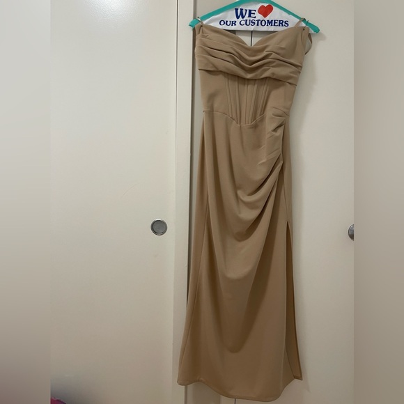 Strapless Formal Dress - Picture 2 of 5